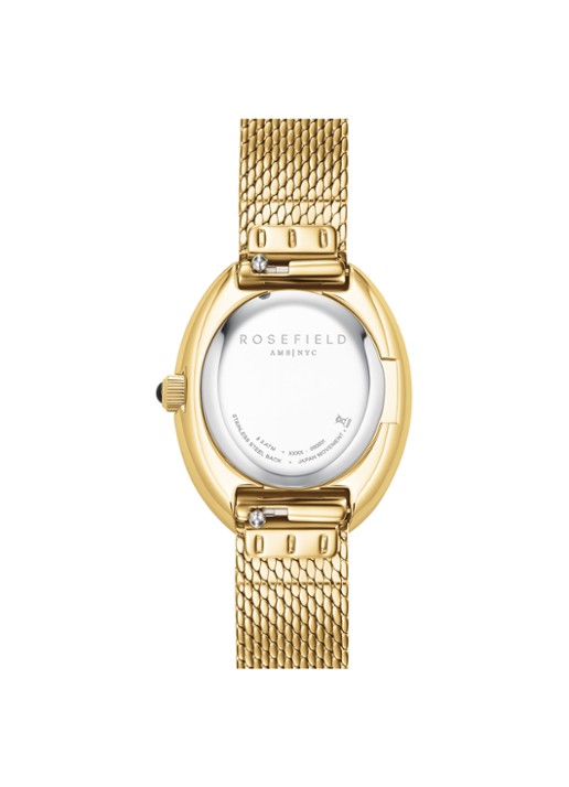 Rosefield Ovale horloge - detail ovggmg-ov23 - goud