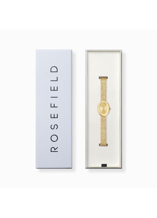 Rosefield Ovale horloge - detail 2 ovggmg-ov23 - goud