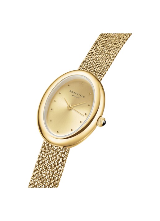 Rosefield Ovale horloge - detail 4 ovggmg-ov23 - goud