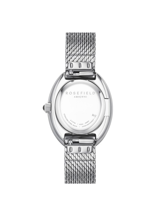Rosefield Ovale horloge - detail 3 ovnsms-ov25 - zilver