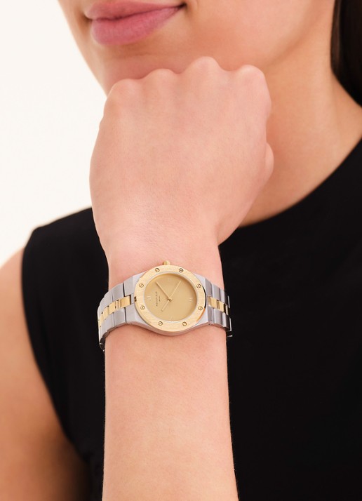Rosefield Rose horloge SPCDSD-SP05 - voorkant 2 zilver