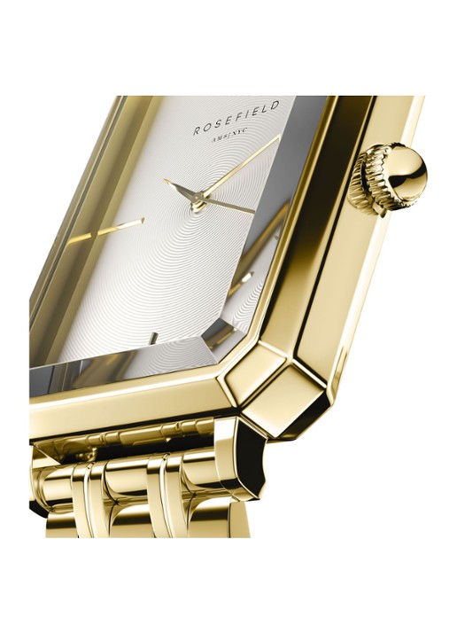 Rosefield The Octagon horloge OCWSG-O40 - detail 4 goud