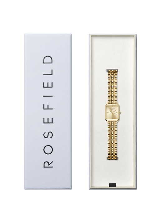 Rosefield The Octagon XS horloge OCGSG-O82 - detail 2 goud