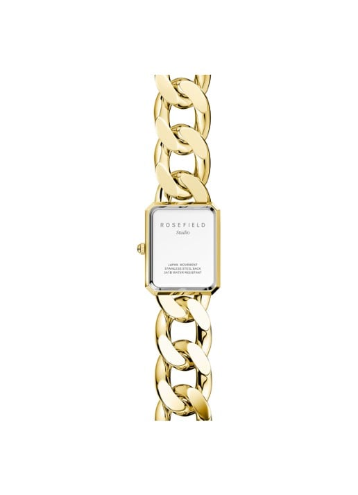 Rosefield The Octagon XS Studio horloge SWGSG-O55 - detail 5 goud