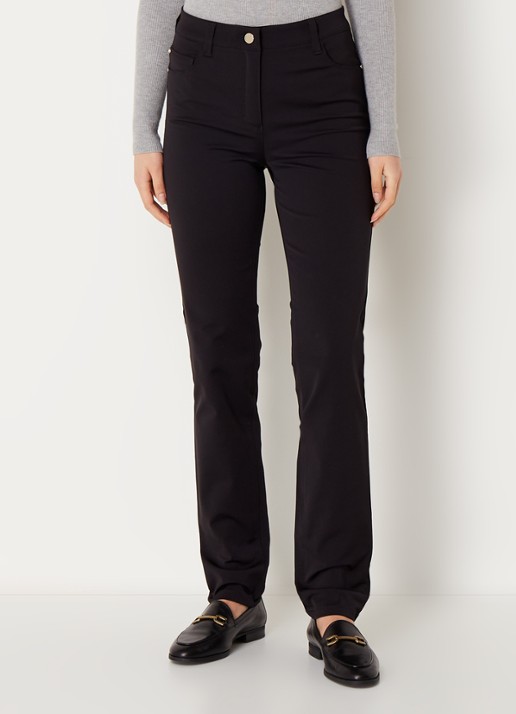 Rosner Studio Audrey high waist slim fit broek met stretch