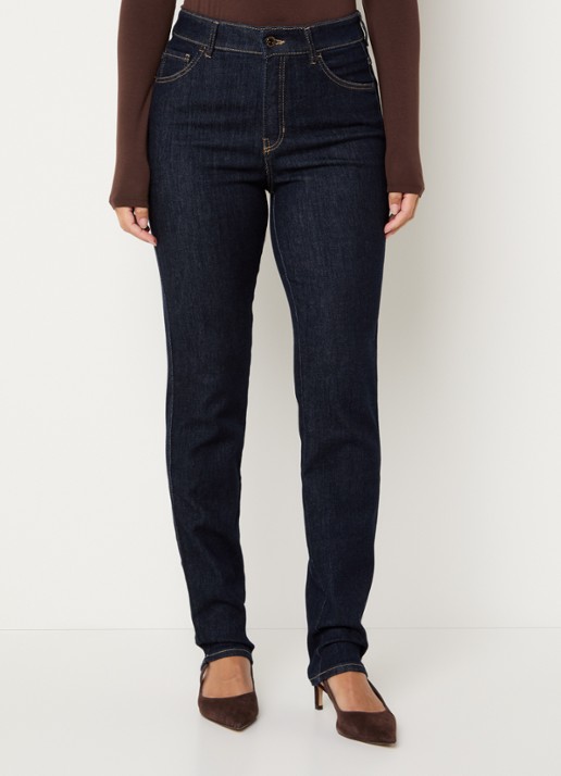 Rosner Studio Audrey high waist slim fit jeans met steekzakken