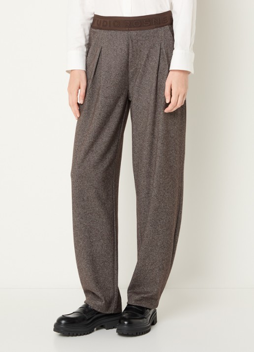 Rosner Studio Straight fit pantalon met steekzakken
