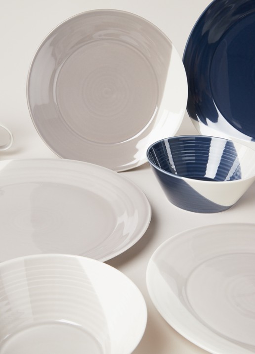 Royal Doulton Bowls of Plenty serviesset 16-delig - detail multicolor