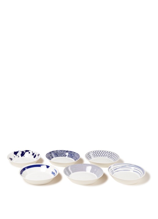 Royal Doulton Pacific pastabord 22 cm set van 6