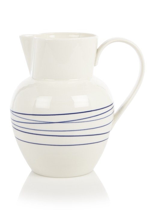 Royal Doulton Pacific schenkkan 1,8 liter - voorkant wit