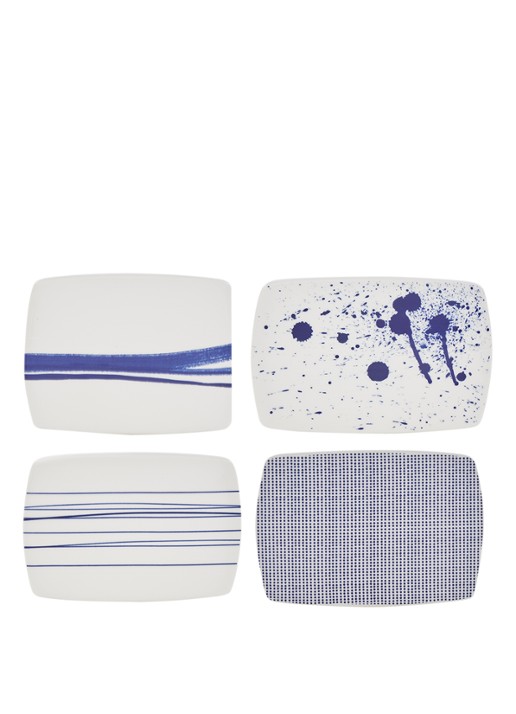 Royal Doulton Pacific serveerplank set van 4