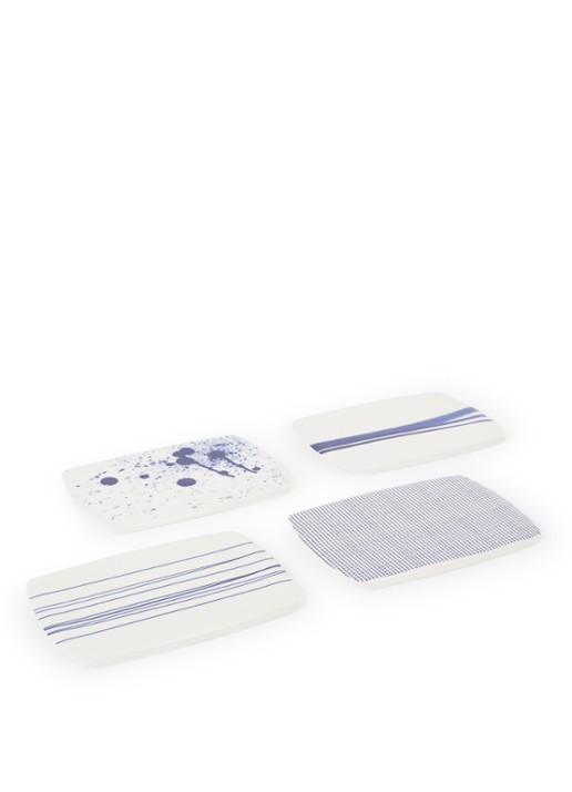 Royal Doulton Pacific serveerplank van porselein set van 4