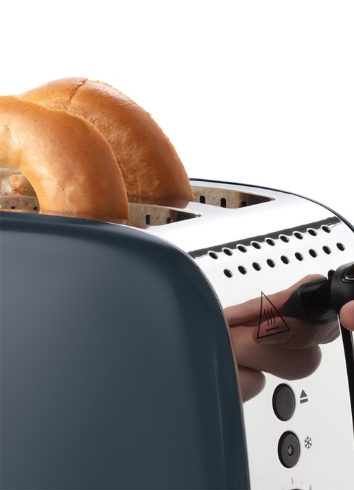 Russell Hobbs Colours Plus broodrooster 2-slots - detail grijs
