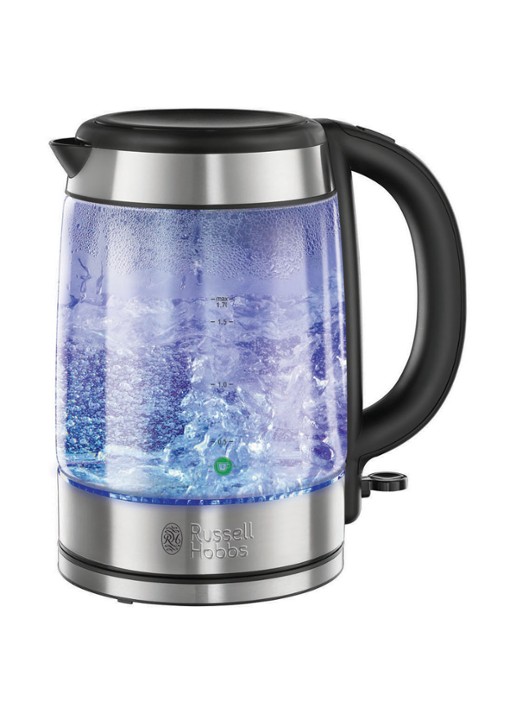 Russell Hobbs Glass waterkoker 1,7 liter 21600-57 - voorkant 5 zilver