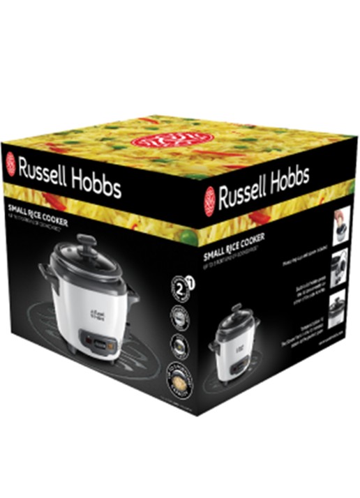 Russell Hobbs Mini rijstkoker 2 porties 27020-56 - achterkant 3 lichtgrijs