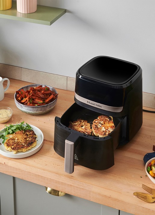 Russell Hobbs Satisfry airfryer 4,3 liter 27610-56 - detail 5 zwart