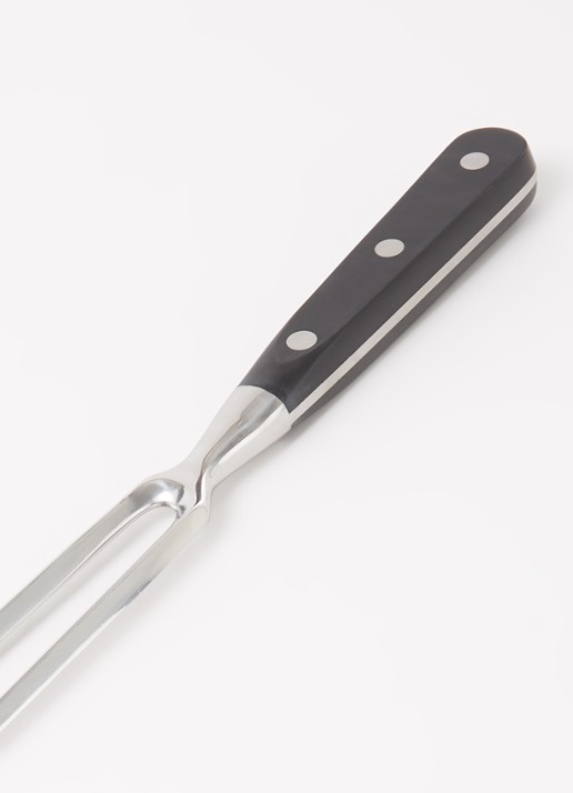 Sabatier Trompette Vleesvork 31 cm - voorkant 2 zilver