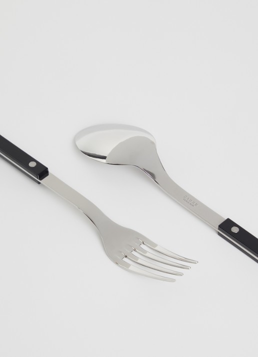 Sabre Bistrot opschepsbestek 2-delig - voorkant 2 zwart