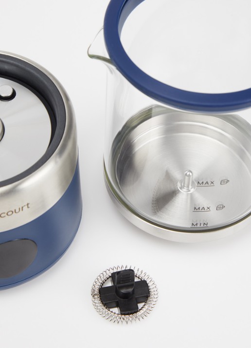 Safecourt Digitale melkopschuimer MF700 - voorkant 3 blauw