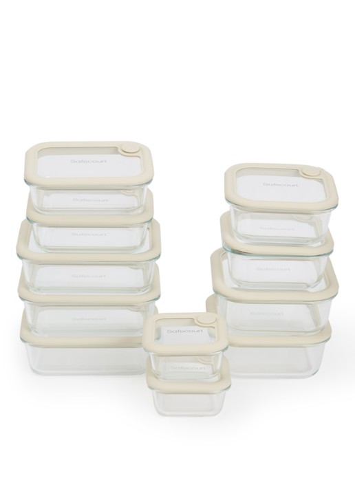 Safecourt Foodstorage vershouddoos set van 11