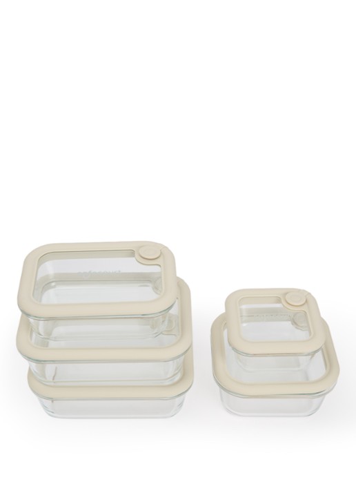 Safecourt Foodstorage vershouddoos set van 5