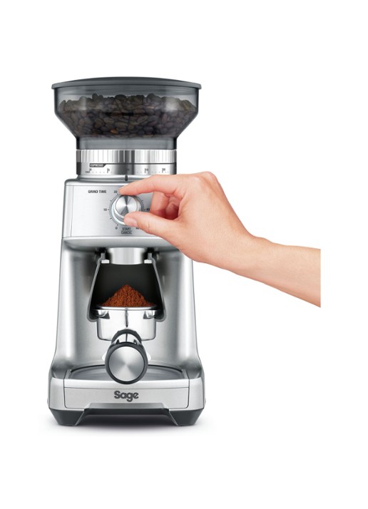 Sage Dose Control Pro koffiemolen SCG6OOSIL - voorkant 4 zilver
