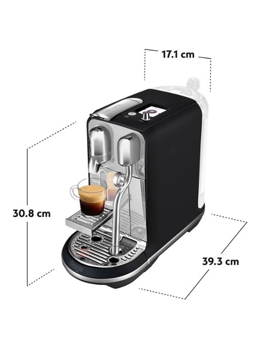 Sage Sage Creatista Plus Nespresso machine SNE800BTR2ENL1 - achterkant 8 zwart