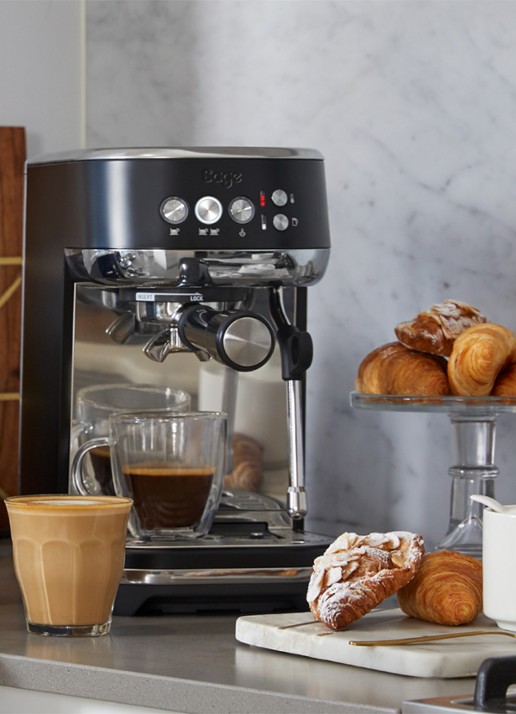 Sage The Bambino Plus espressomachine SES500BTR4 - voorkant 4 zwart