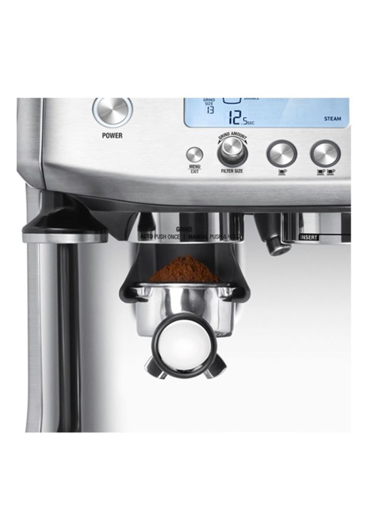Sage The Barista Pro espressomachine SES878BSS - detail 4 zilver