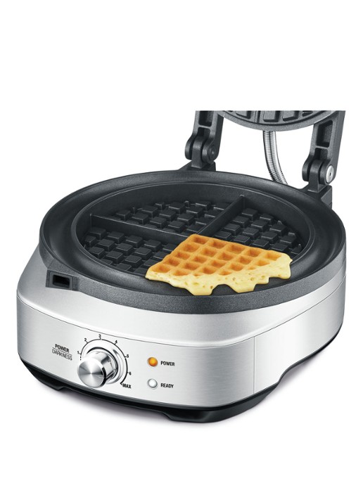 Sage The No-Mess Waffle wafelijzer SWM520BSS4EEU1 - voorkant 2 zilver
