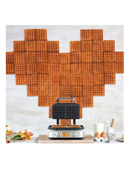 Sage The Smart Waffle Pro wafelijzer SWM620BSS4EEU1 - detail 3 zilver