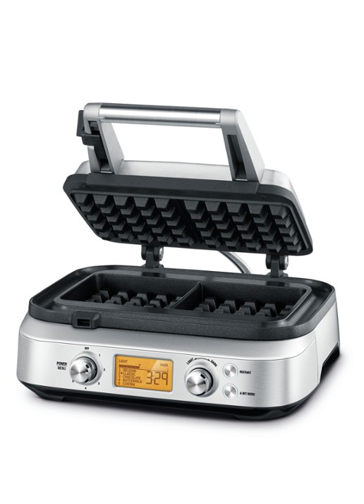 Sage The Smart Waffle Pro wafelijzer SWM620BSS4EEU1 - voorkant 7 zilver