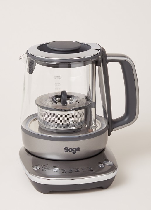 Sage the Tea Maker Compact theekoker STM700SHY - voorkant 2 zilver