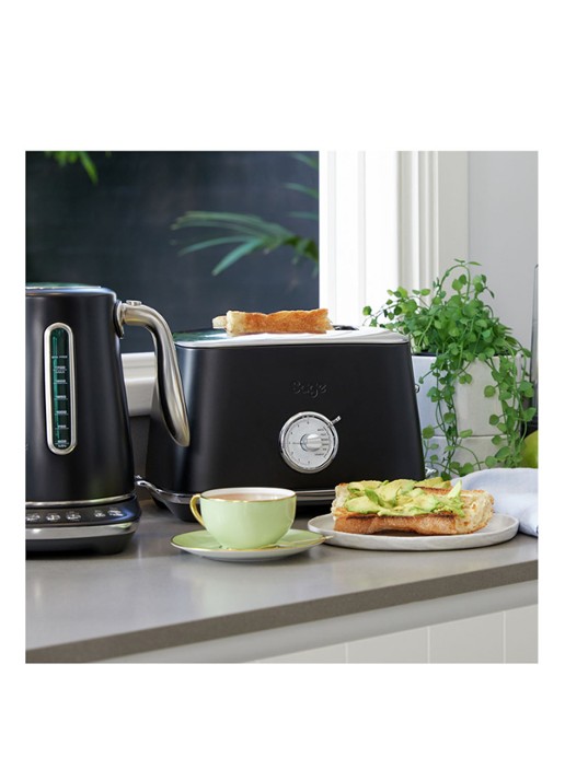 Sage Toast Select Luxe broodrooster STA735BTR 2-slots - voorkant 3 zwart