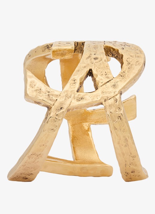 Saint Laurent Cassandre bangle met logo - detail 3 goud