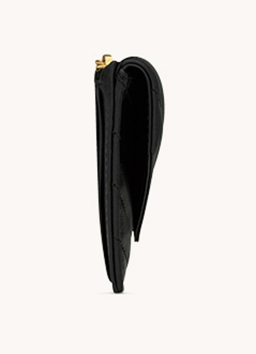 Saint Laurent Cassandre Matelassé portemonnee van quilted kalfsleer - detail 2 zwart
