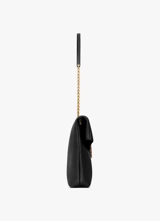 Saint Laurent Cassandre XXL schoudertas van lamsleer - detail 3 zwart