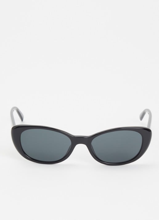 Saint Laurent Cat Eye zonnebril SL822 - detail zwart