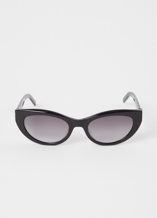 Saint Laurent Cat Eye zonnebril SLM11 - detail zwart