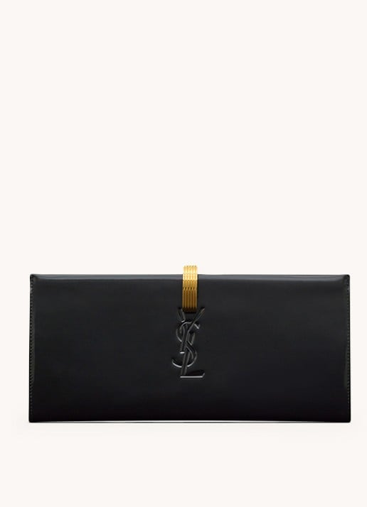 Saint Laurent Daria clutch van kalfsleer