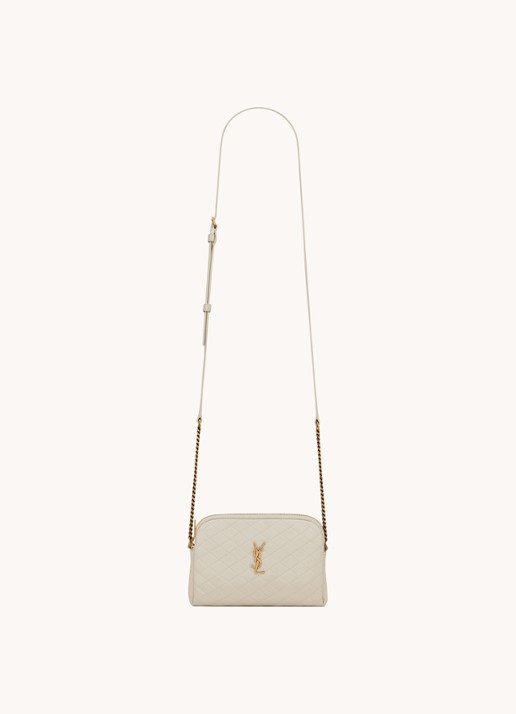 Saint Laurent Gaby clutch van lamsleer met schouderriem