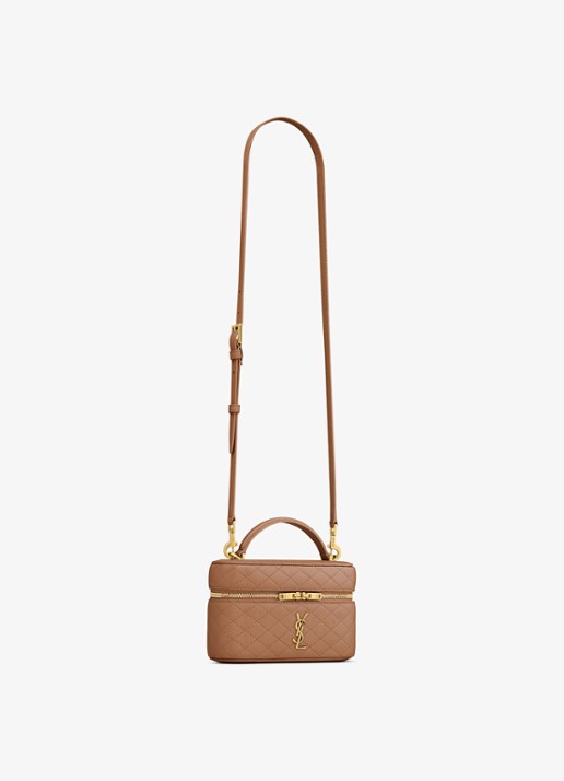 Saint Laurent Gaby Vanity handtas van lamsleer - detail 5 bruin