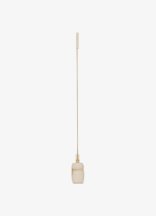 Saint Laurent Gaby Vanity Micro handtas van lamsleer - detail 3 gebroken wit
