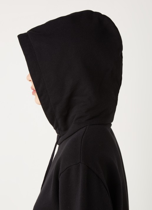 Saint Laurent Hoodie met logo - detail 2 zwart