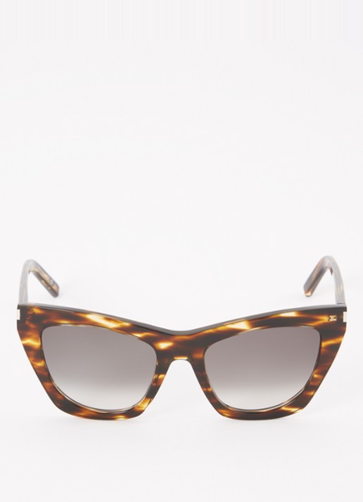 Saint Laurent Kate zonnebril SL214 - detail 3 donkerbruin