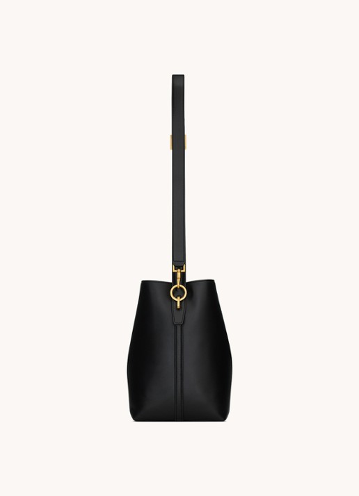 Saint Laurent Le 24 schoudertas van kalfsleer - detail 5 zwart
