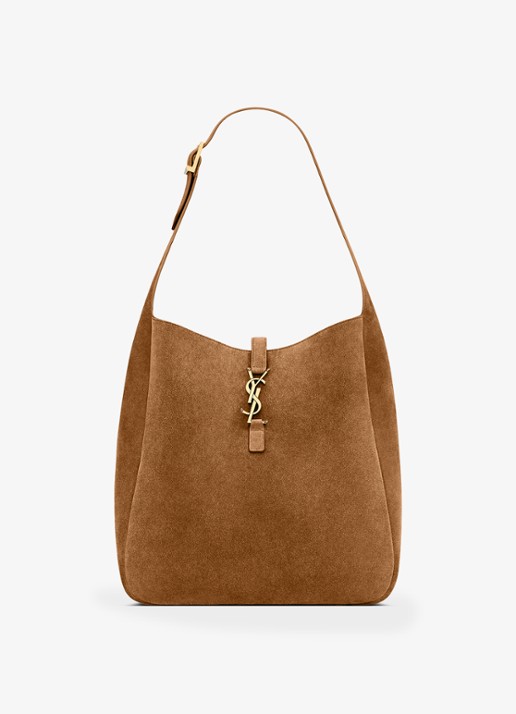 Saint Laurent Le 5 À 7 Supple Large schoudertas van kalfssuède