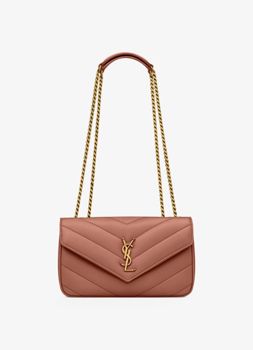 Saint Laurent Loulou Small schoudertas van lamsleer