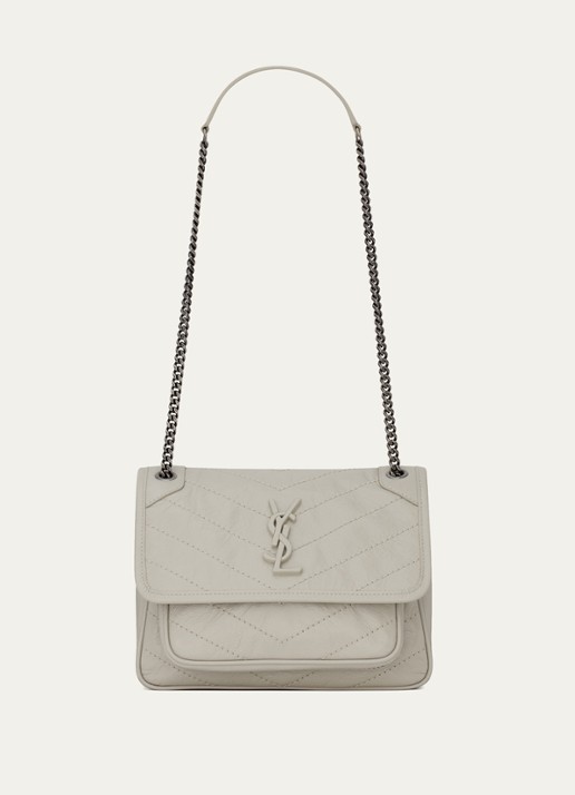 Saint Laurent Niki Baby schoudertas van kalfsleer