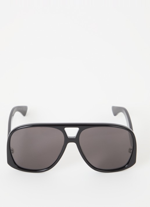 Saint Laurent Piloten zonnebril SL652 - detail 3 zwart